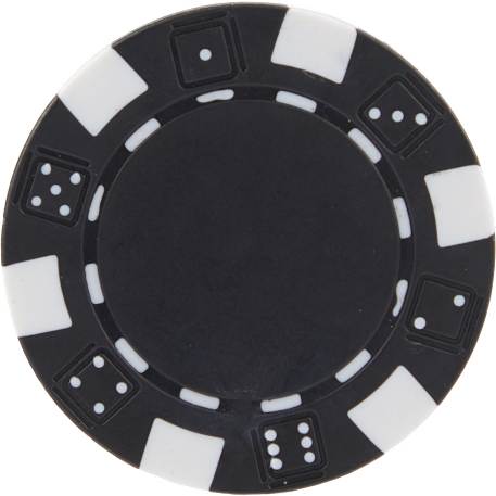 Recycled Poker Chip Ball Marker 104