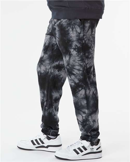 Unisex Tie-Dyed Fleece Sweatpants - PRM50PTTD 43