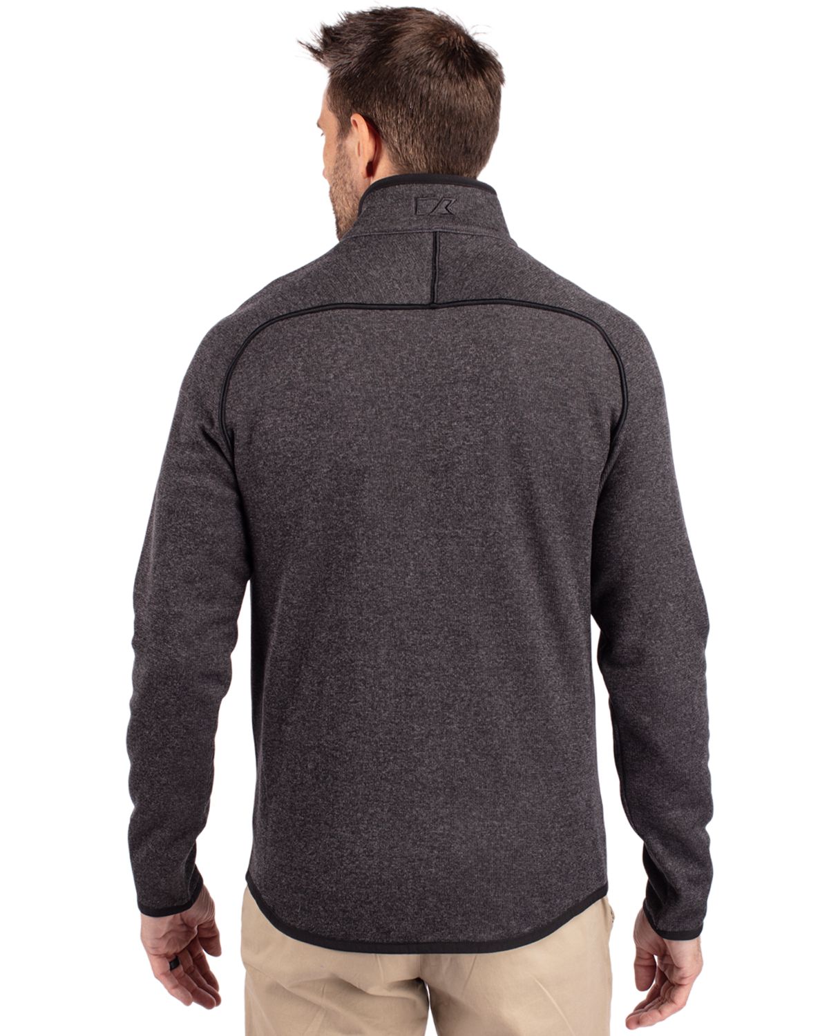 Mainsail Sweater-Knit Mens Big and Tall Full Zip Jacket Big & Tall