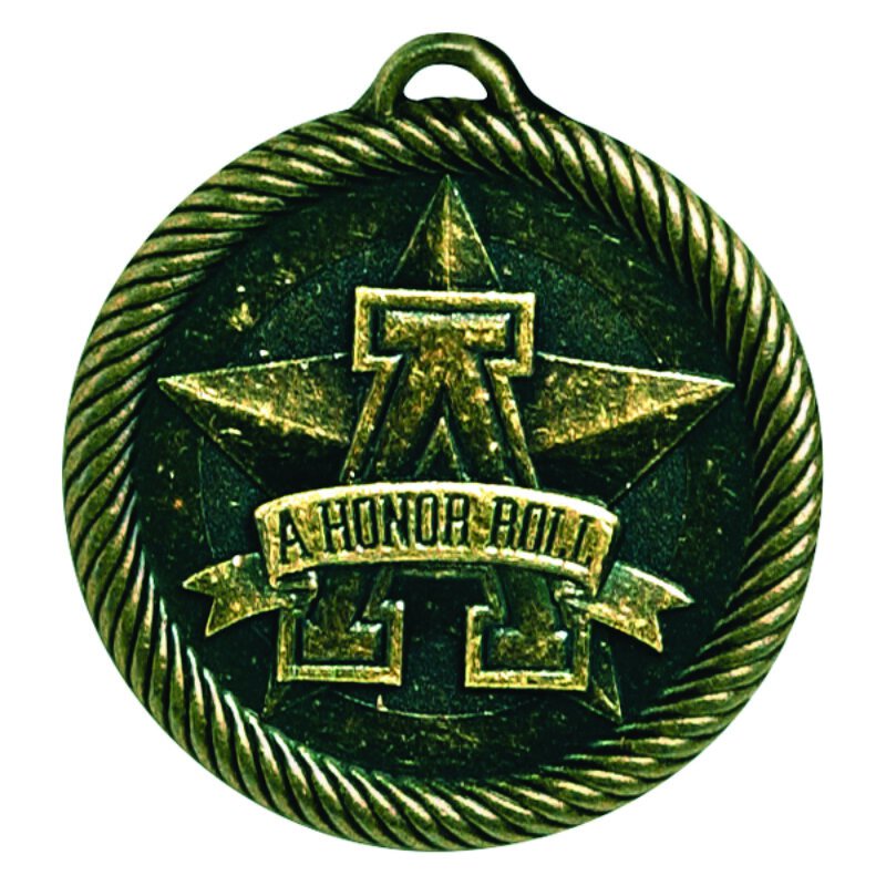 "A" Honor Roll Value Medal 1