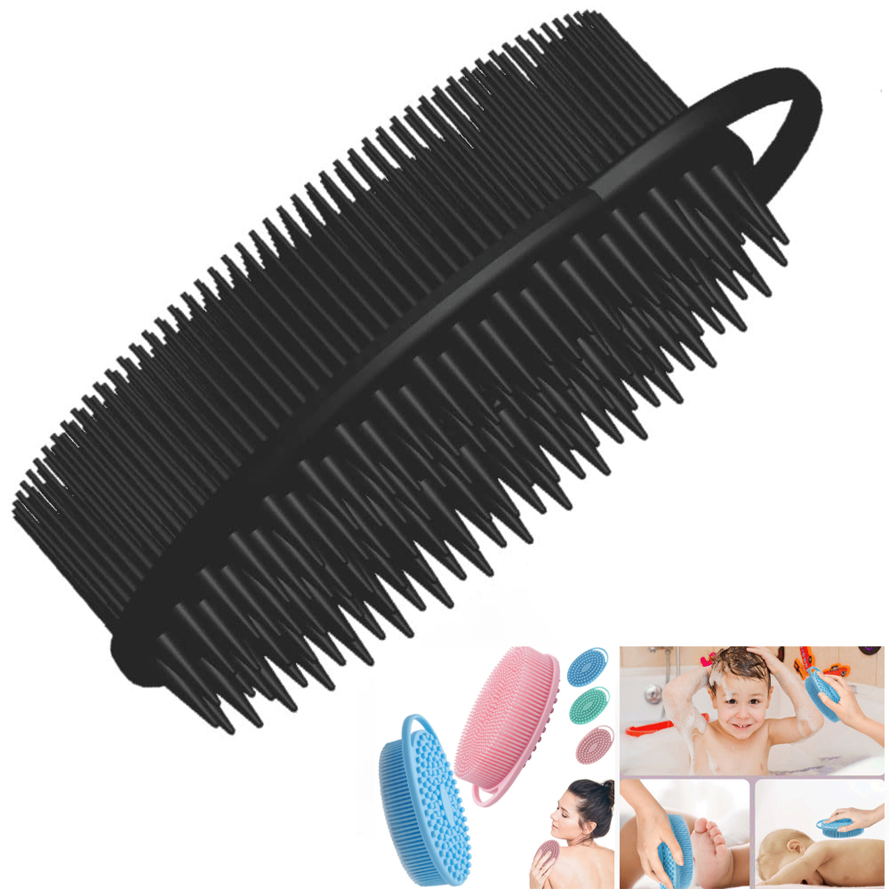 Exfoliating Silicone Body Scrubber 2