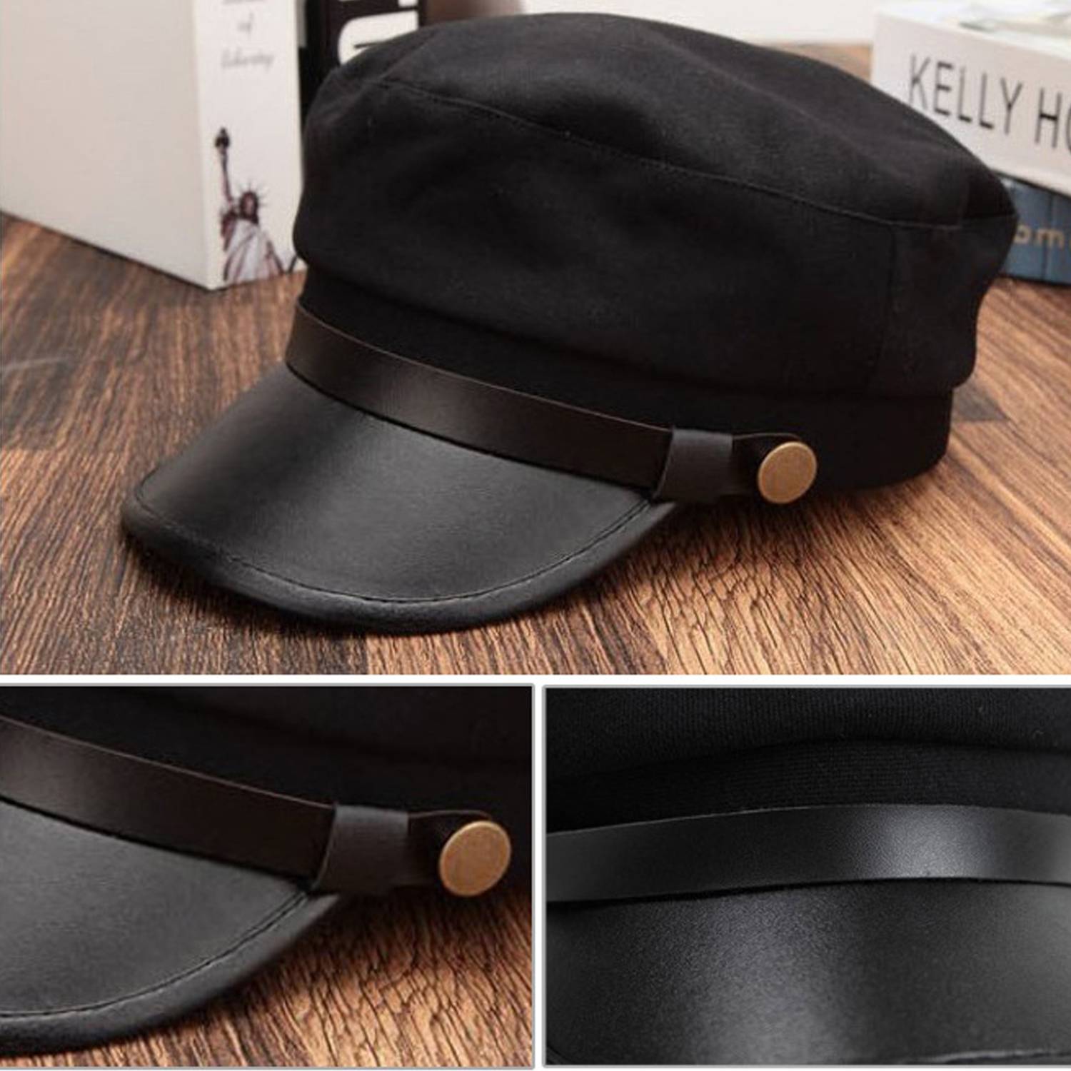 Classic British Cotton Flat Top Fisherman's Hat 2