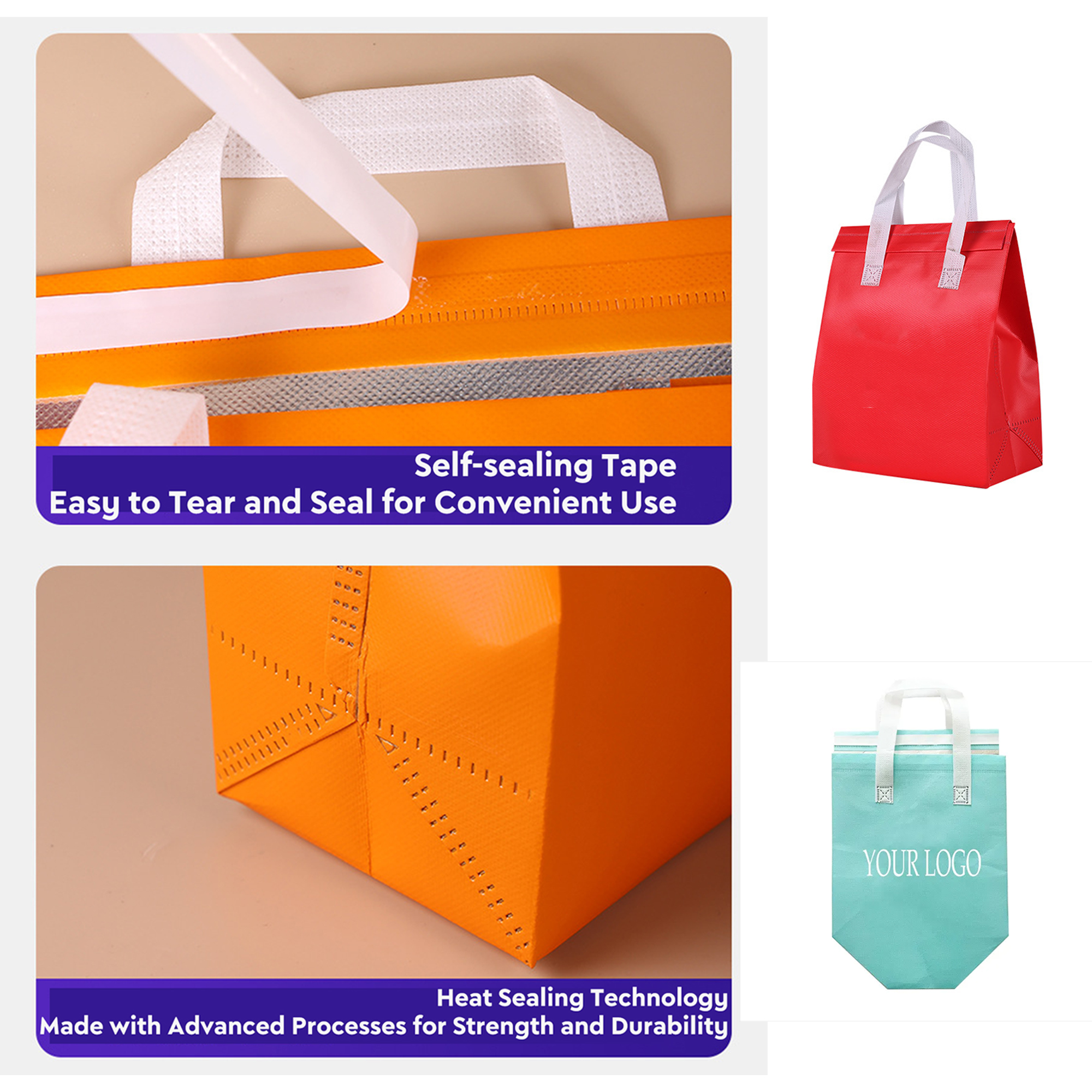 Reusable Thermal Non-Woven Shopping Bag 1