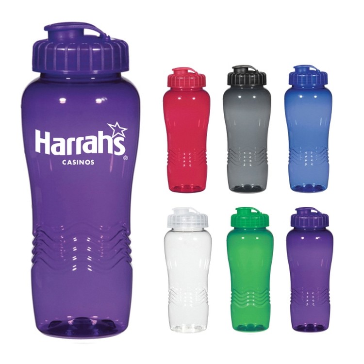26 oz. Classic Wave Eco-Polyclear Bottle 1
