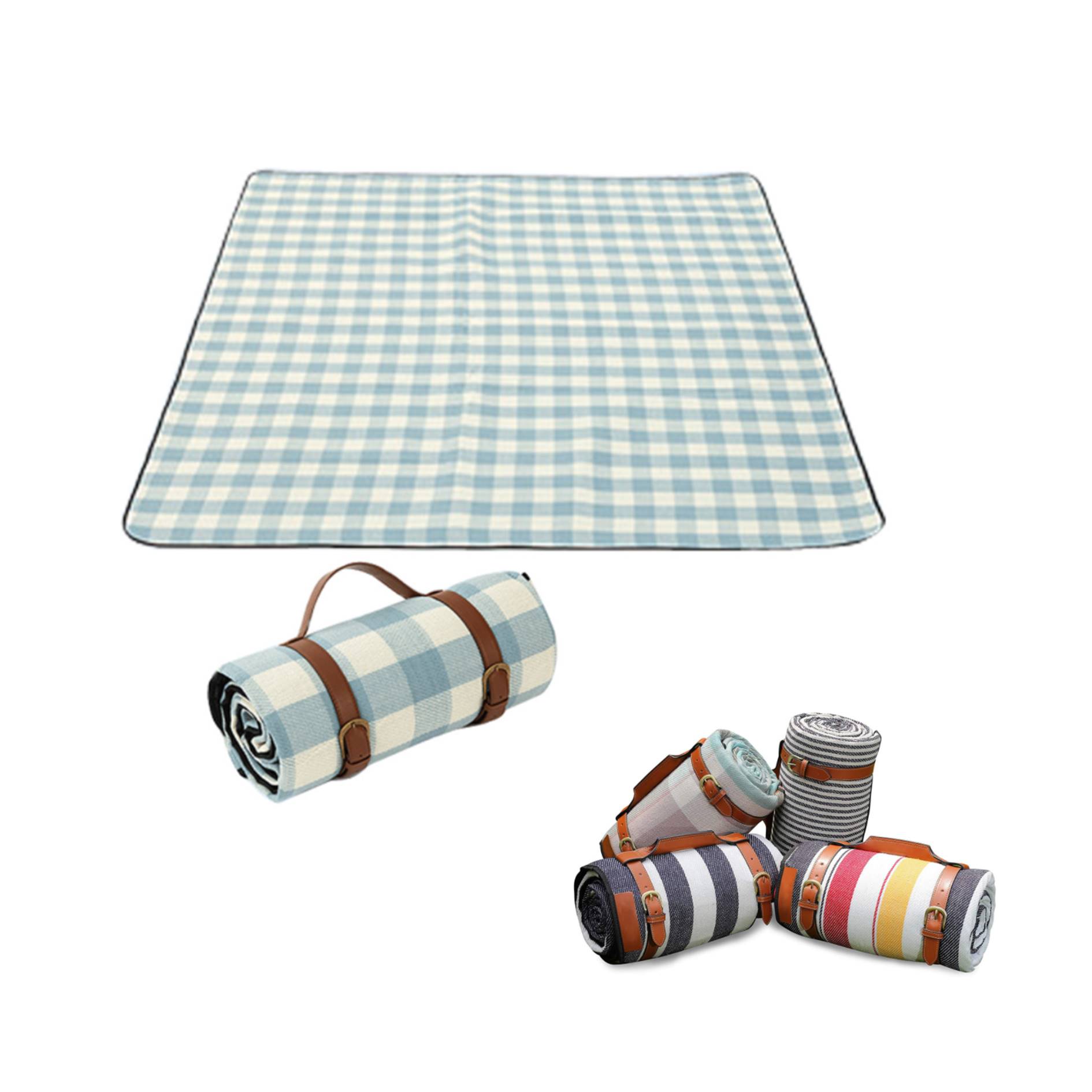 Waterproof Foldable Picnic Mat With Handle 1