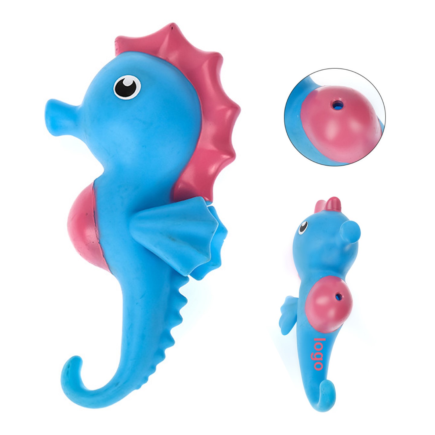 Rubber Hippocampus Bath Toy 3