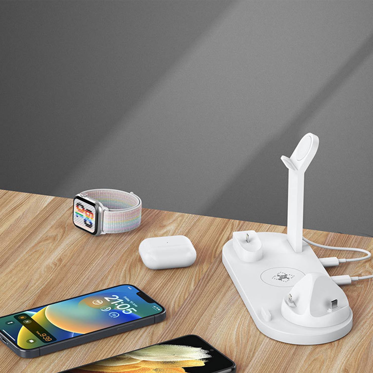 6-in-1 wireless fast charging charger for mobile phones 3