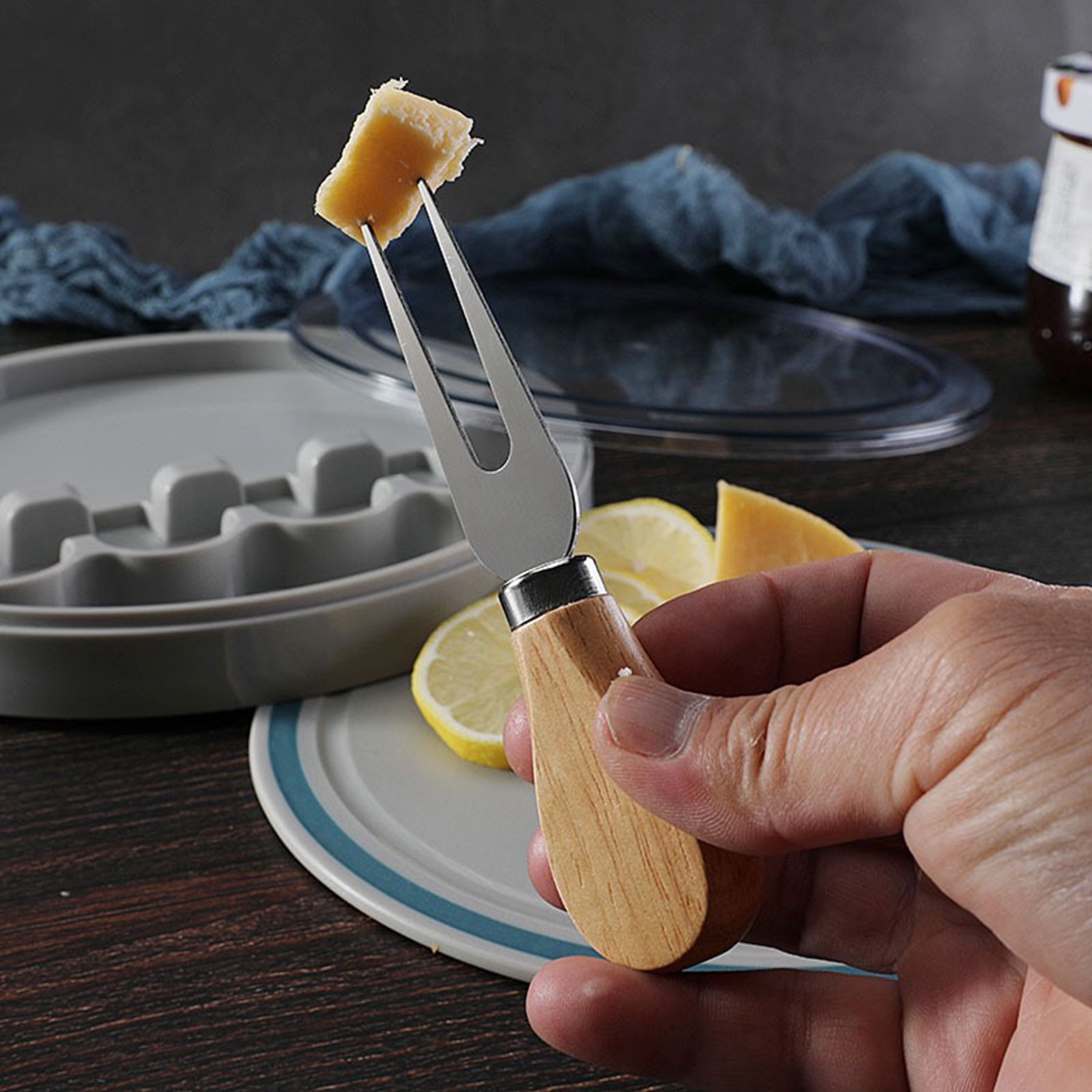 Stainless Steel Cheese 4 Knife Set 11