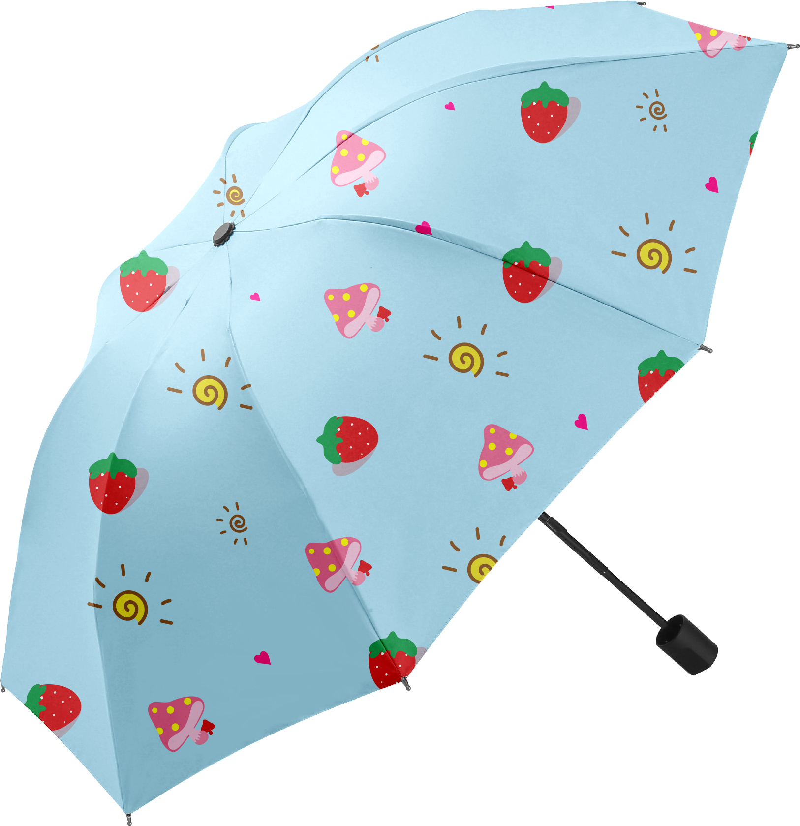 Customized Full Color Printing Manual 8 Rib Umbrella 14