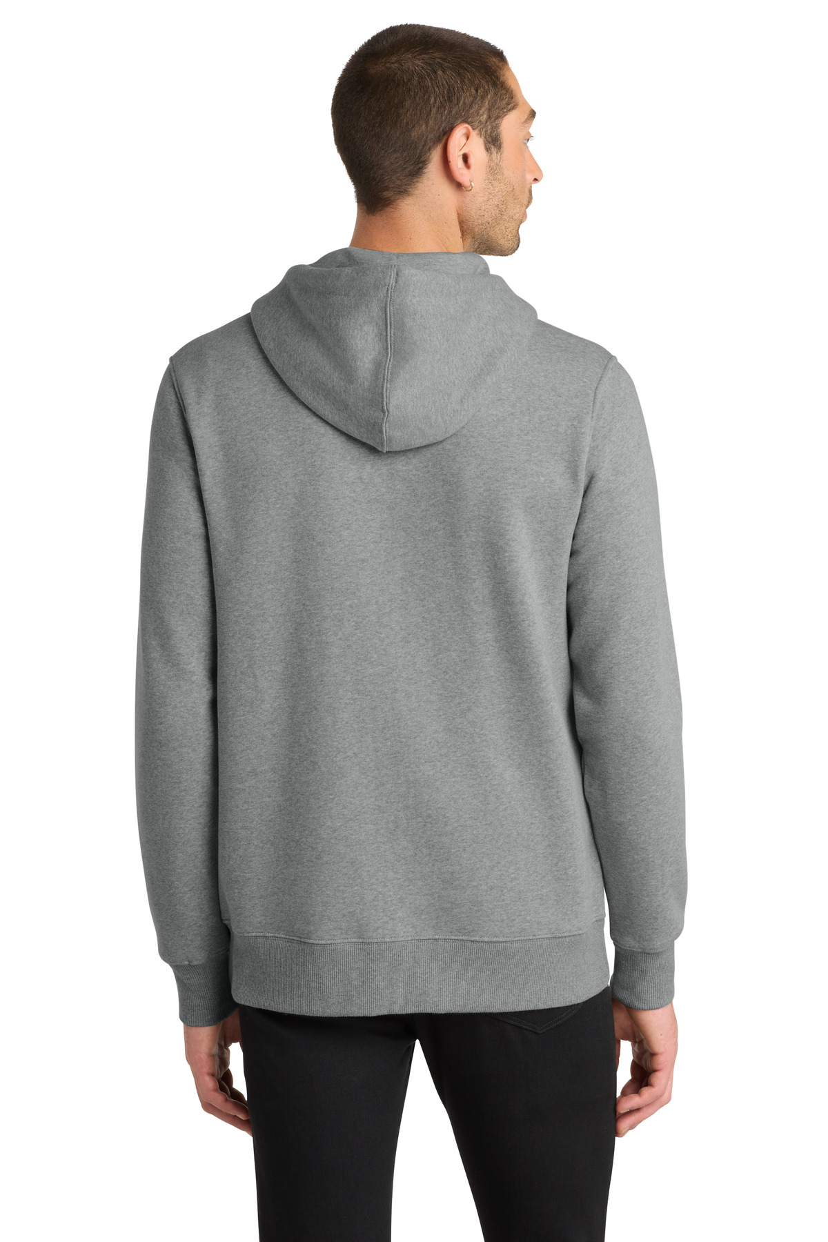 District Perfect Weight Fleece Full-Zip Hoodie DT1103 57
