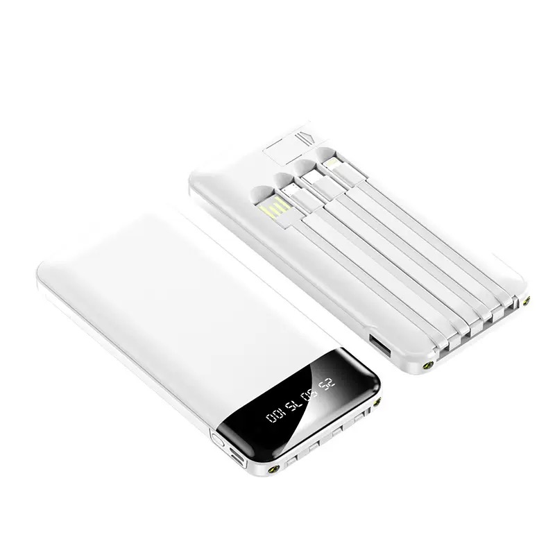Portable Charger 10000mAh Power Bank with Flashlight 4