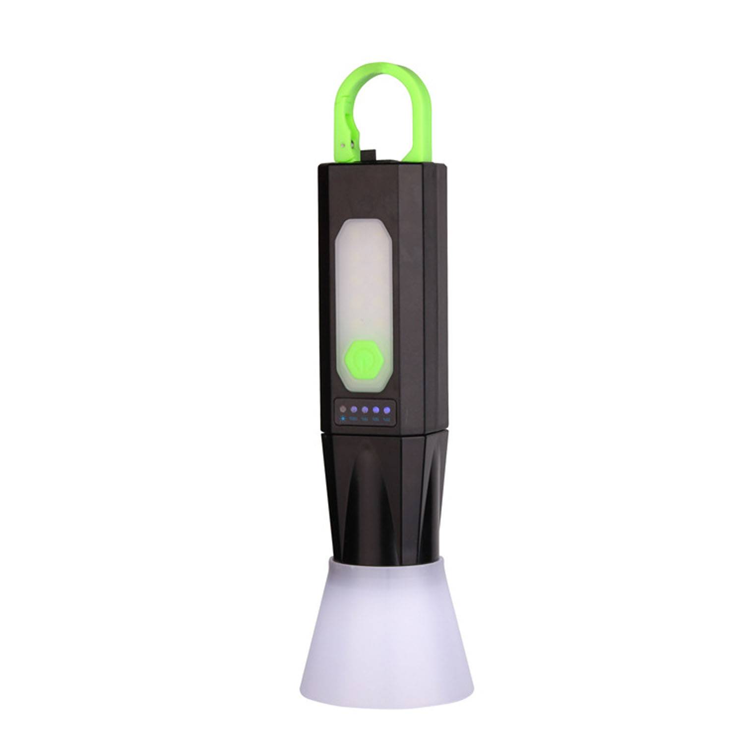 Rechargeable Adjustable LED Camping Flashlight for Emergency 4