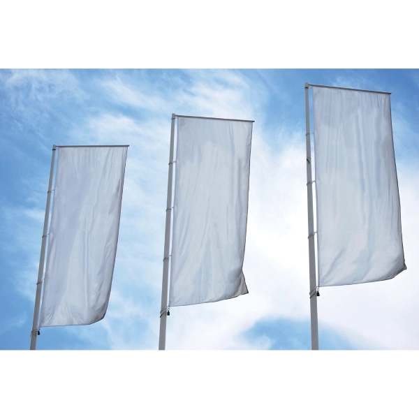 Blank 200D Nylon Standard Tower Flags 12' x 22" 2
