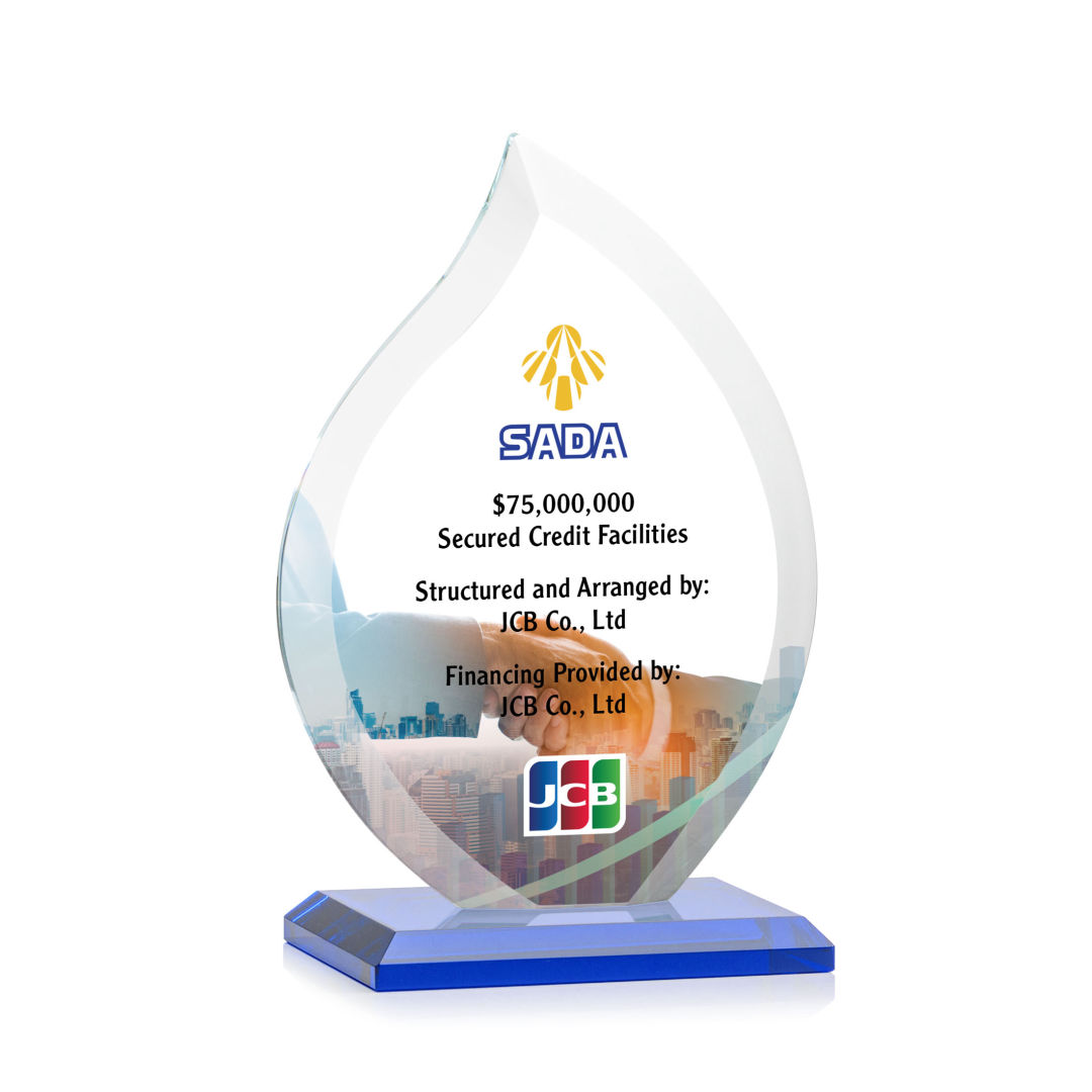 Nestor Flame VividPrint™ Award - Blue 6