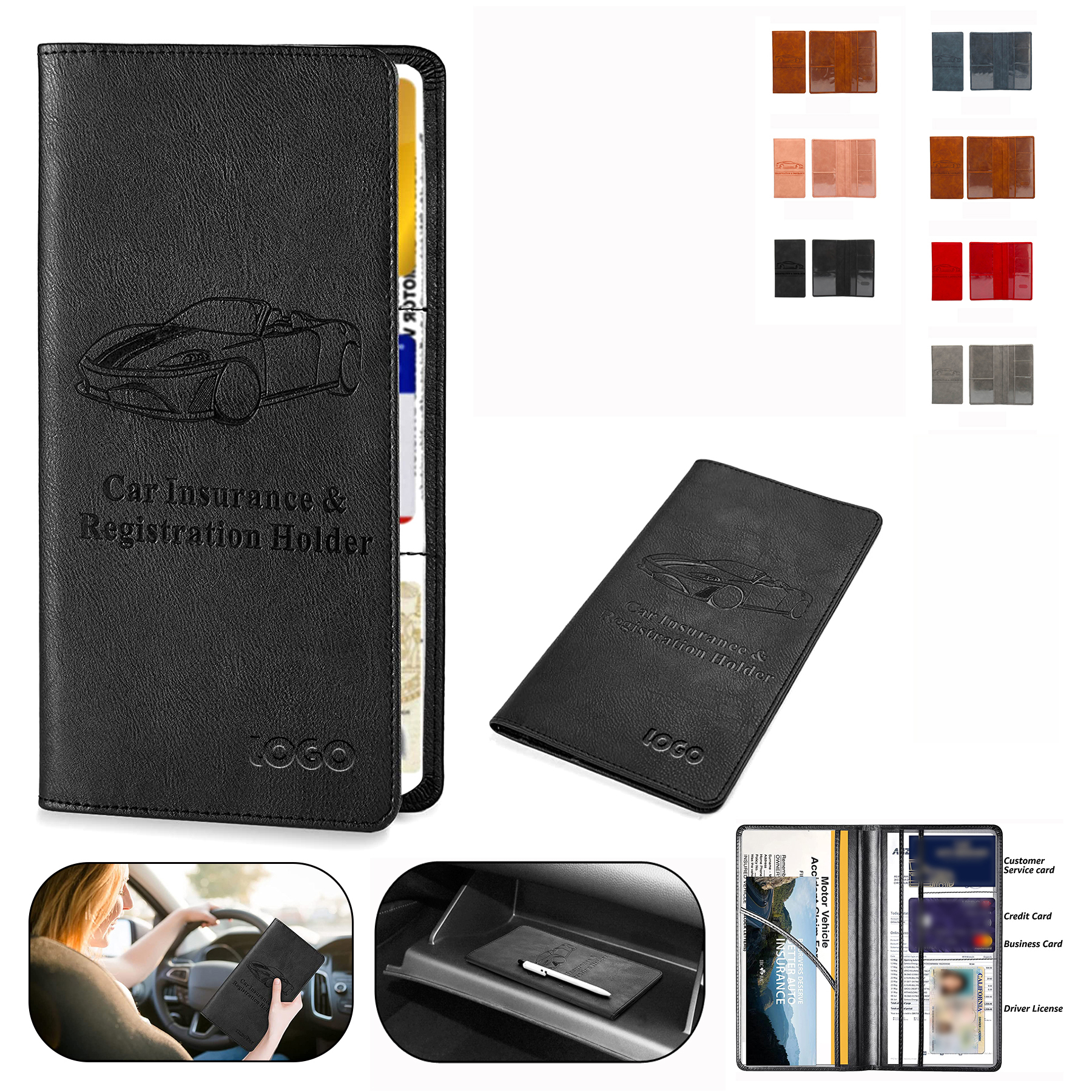 Car Registration And Insurance Holder 2