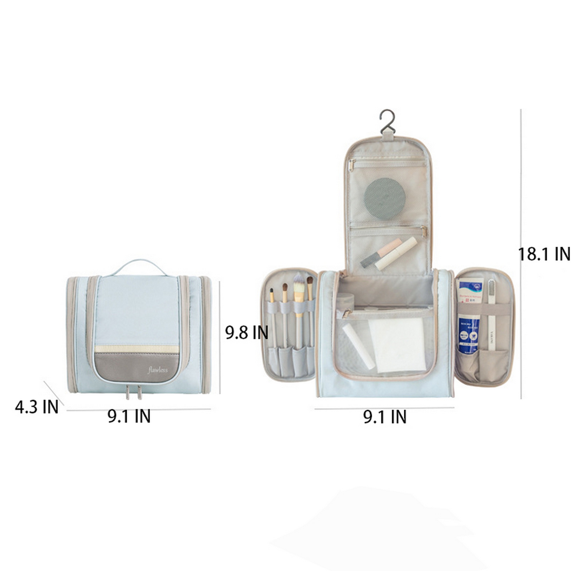 Portable Toiletry And Makeup Storage Bag 8