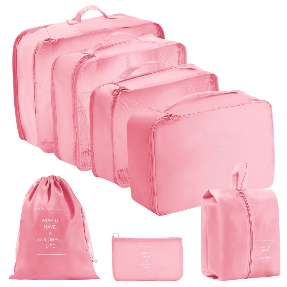Seven Piece Travel Organiser 1