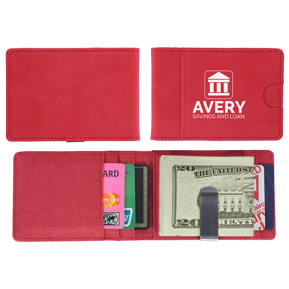 Best Buddy Tools® Slim Wallet with Money Clip 7