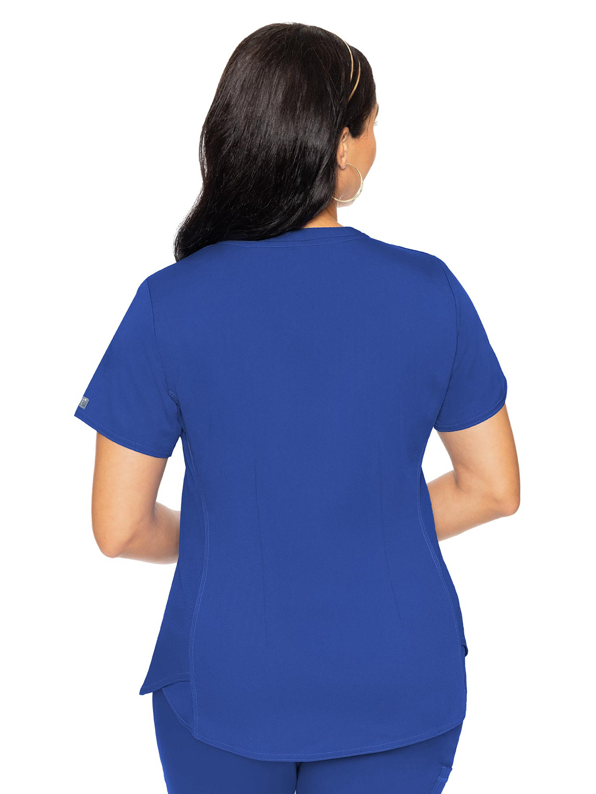 Med Couture - MC Touch - Women's 4-Pocket V-Neck Shirttail Top 33