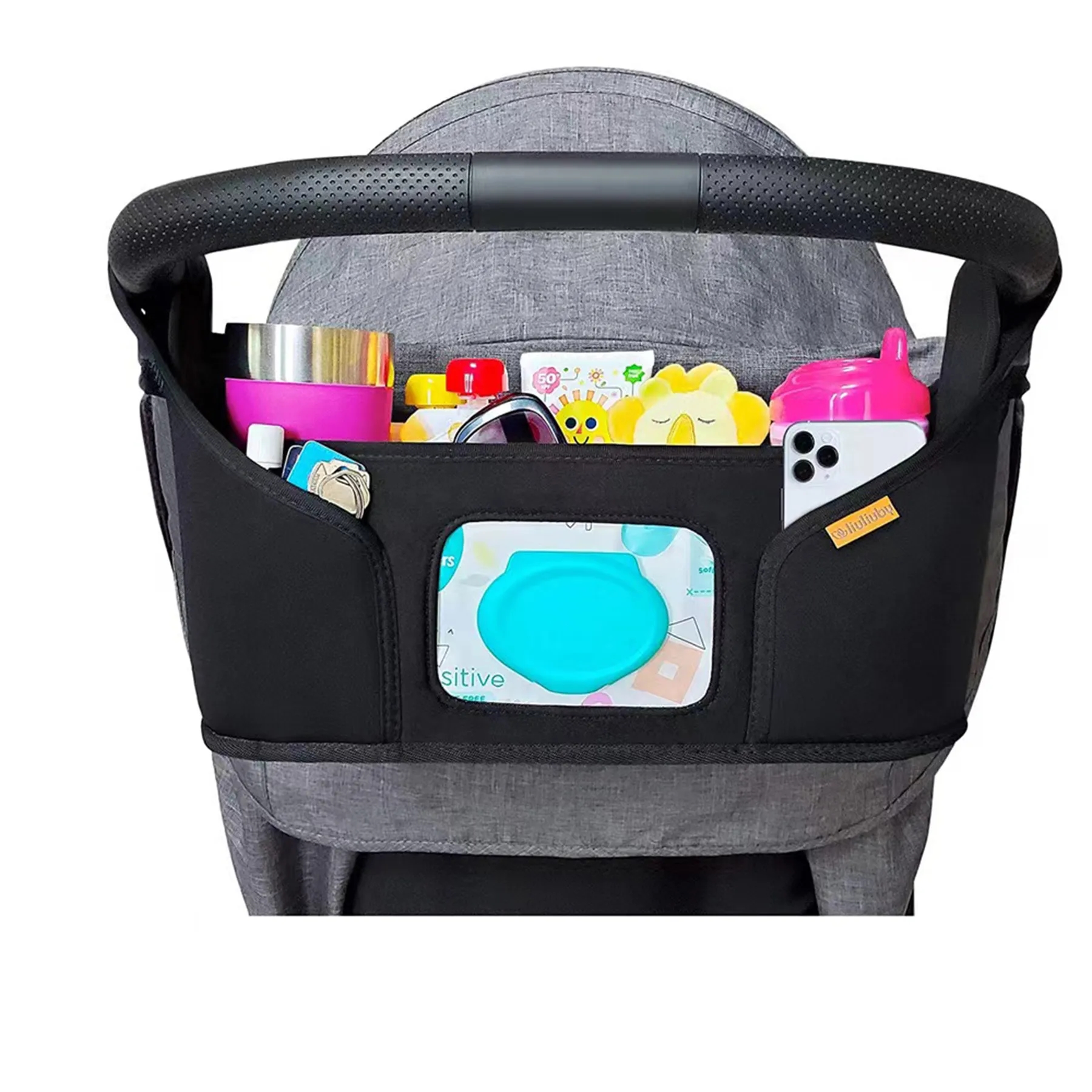 Large Storage Space Baby Stroller Organizer 2