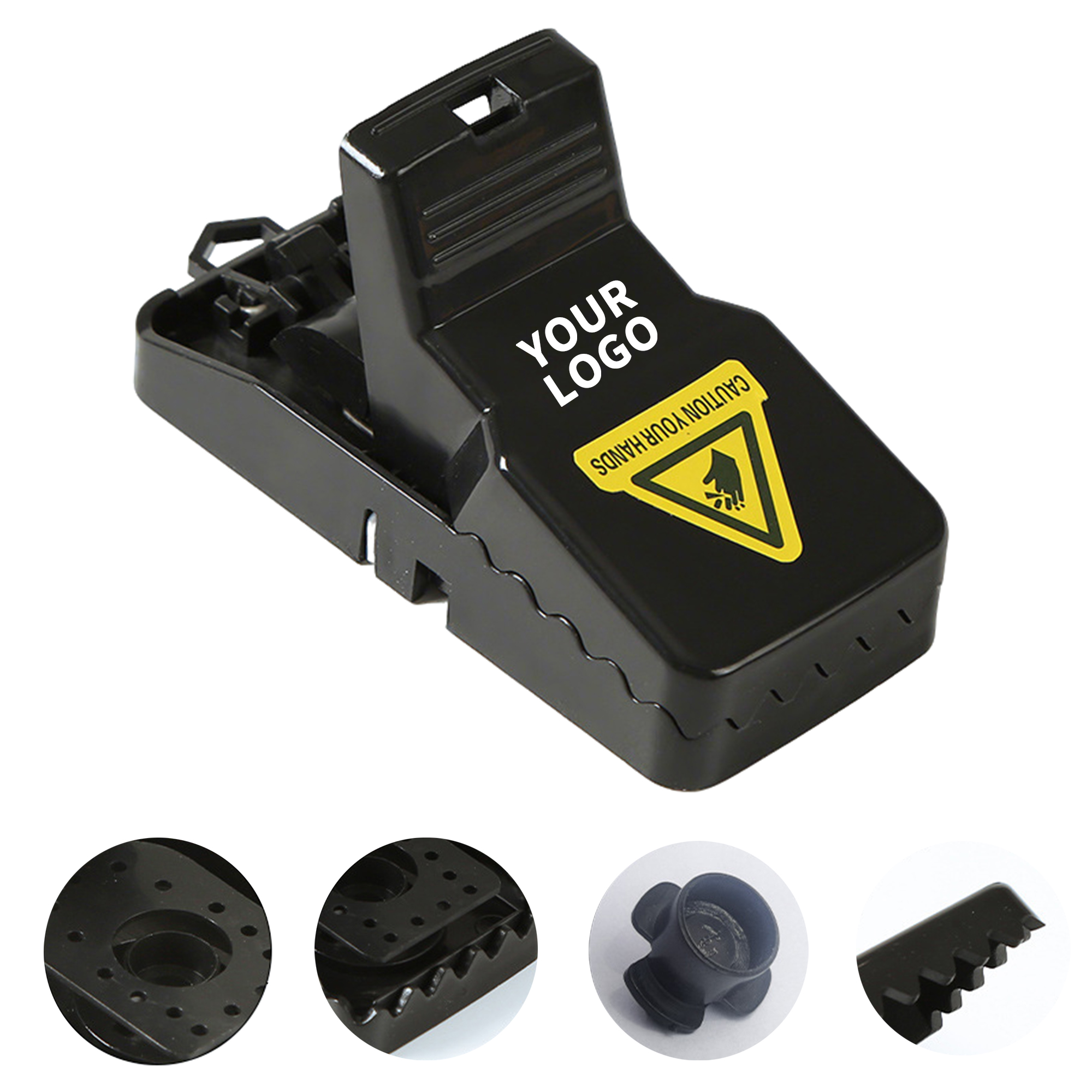 Reusable Indoor Mouse Catch Device 3.9" Length X 1.7" Width X 2" Height 2