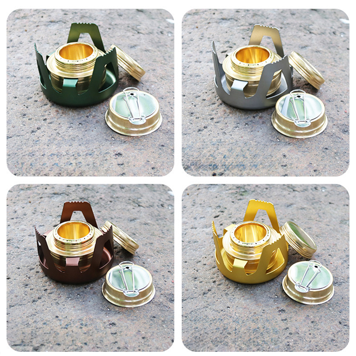 Outdoor Alcohol Stove For Boiling Water Tea Picnic 4