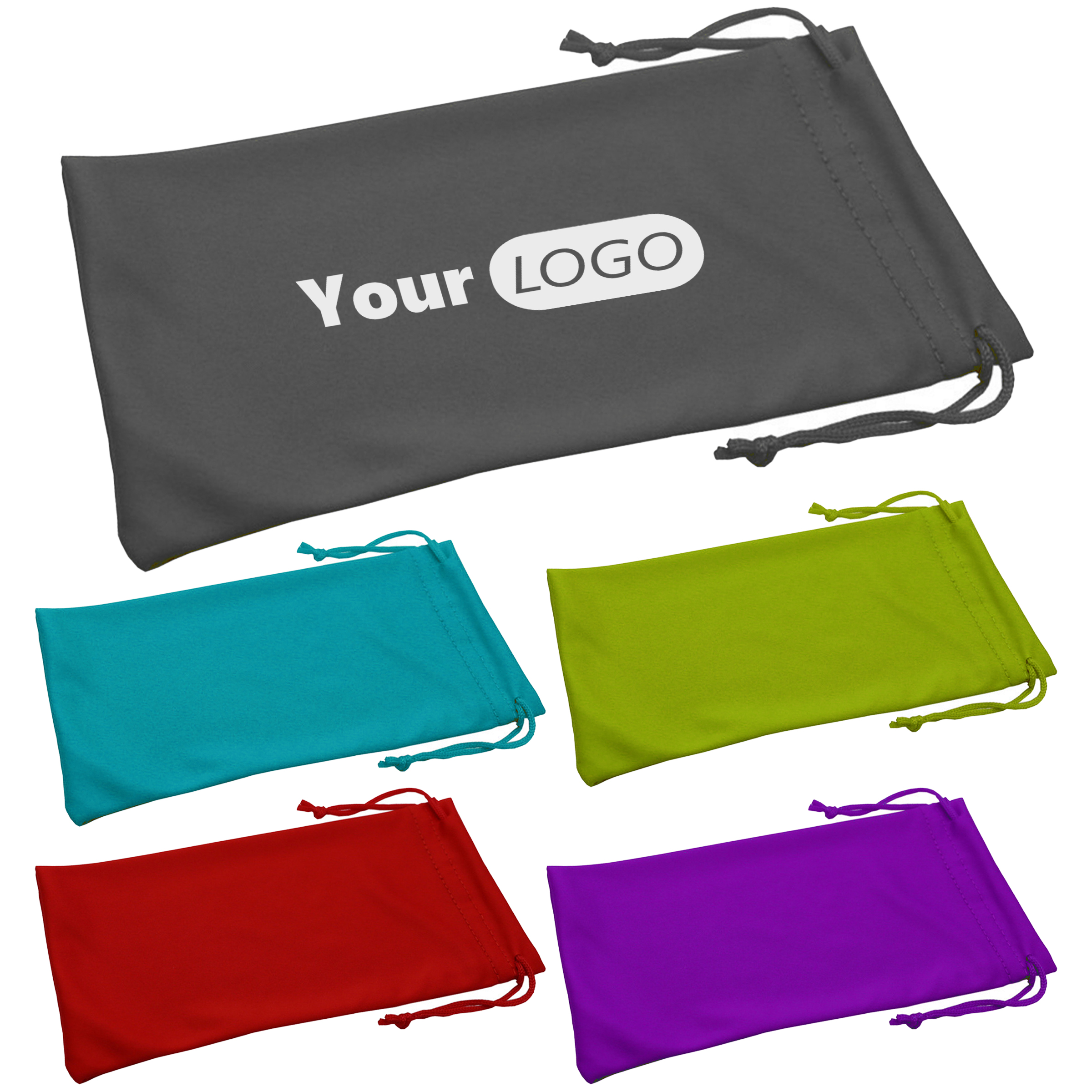 Microfiber Cloth Soft Drawstring Pouch 4