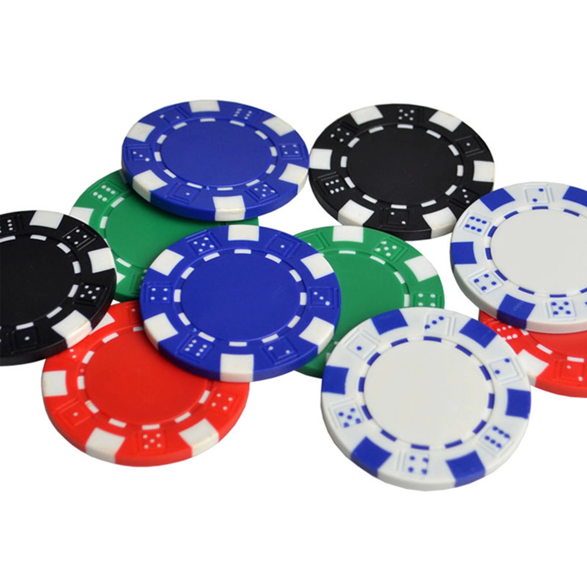 Stripe Poker Chips 7