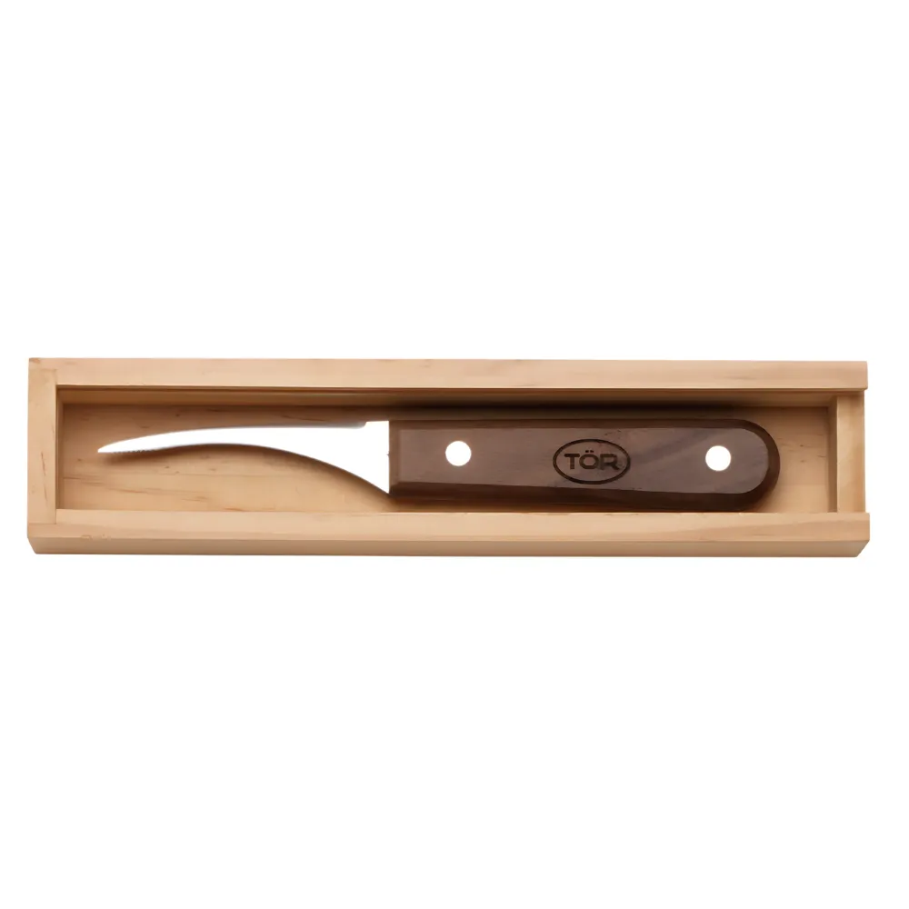 Shrimp Peeler and Deveiner Knife with Naturalwood Gift Box 13