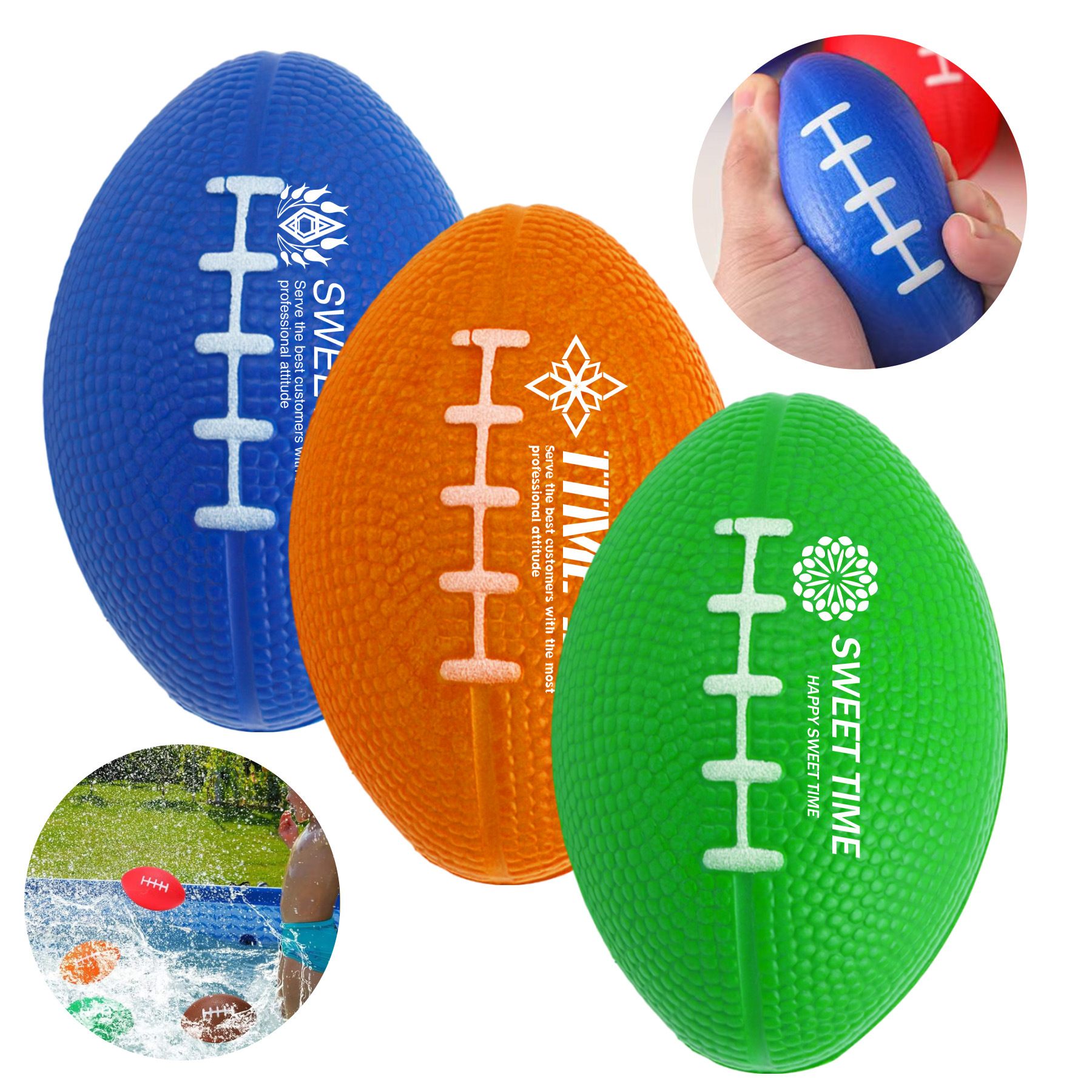 Mini Foam Football Stress Reliver 4