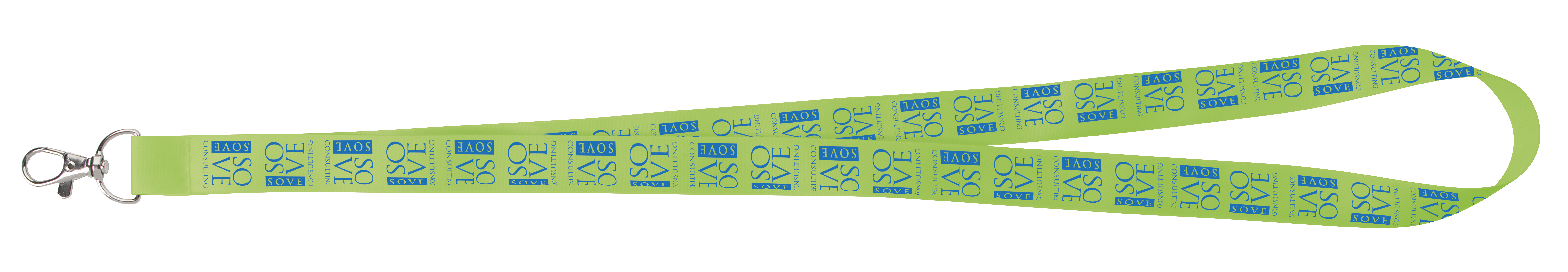 Universal Source® 3/4" Satin Screen Print Lanyard 4