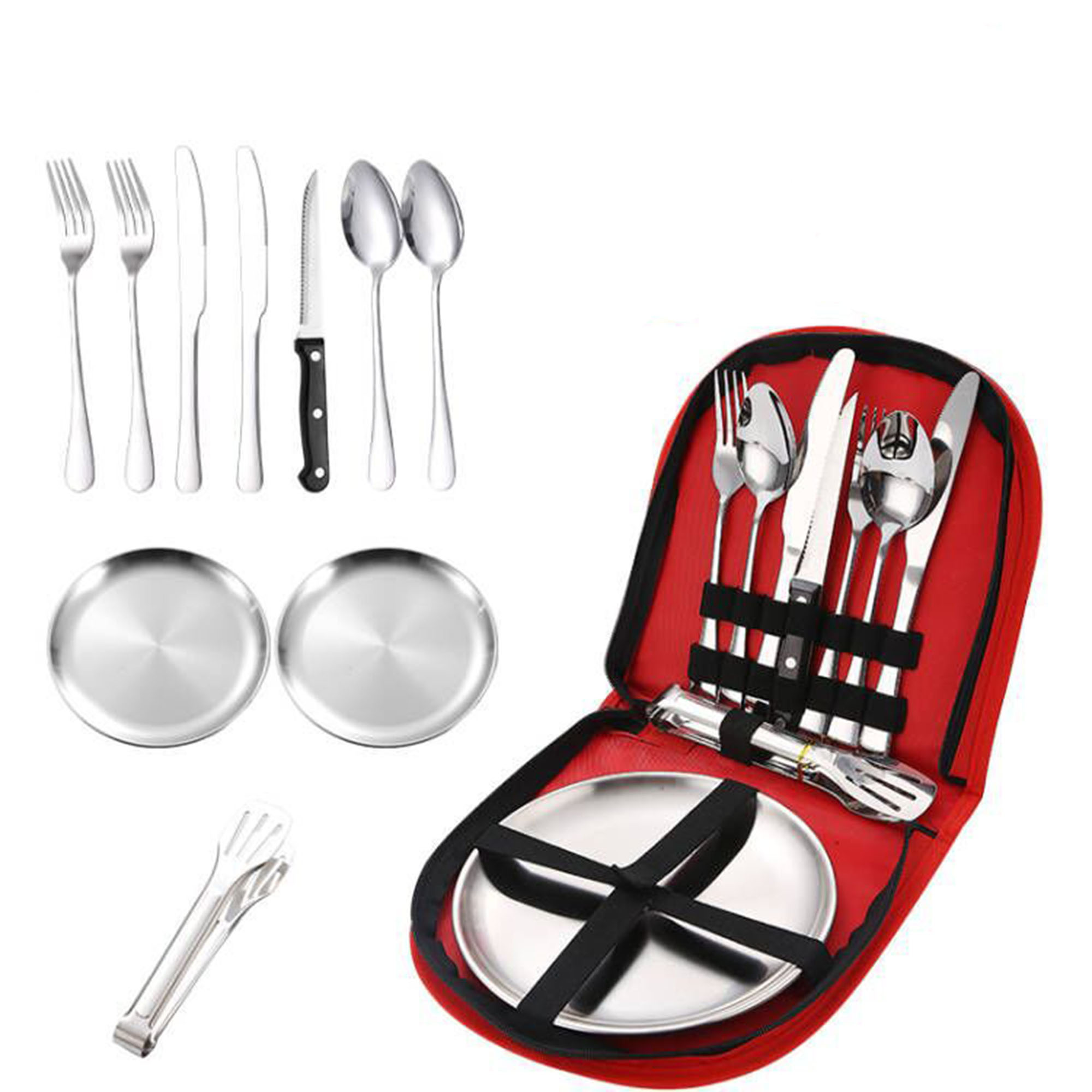 Portable Stainless Steel Outdoor Cutlery Set 3