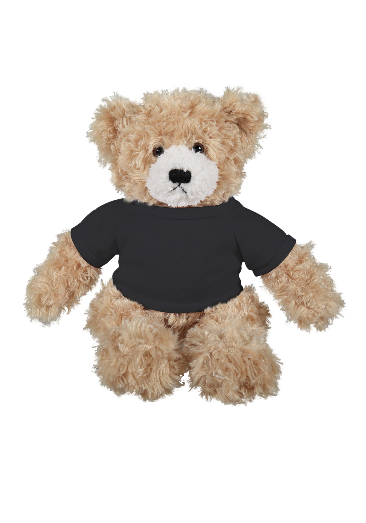 soft plush Beige Brandon Bear  with t-shirt 16
