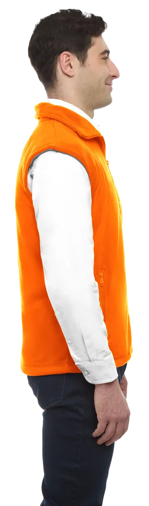 Adult Micro Fleece Zip Front Vest 53