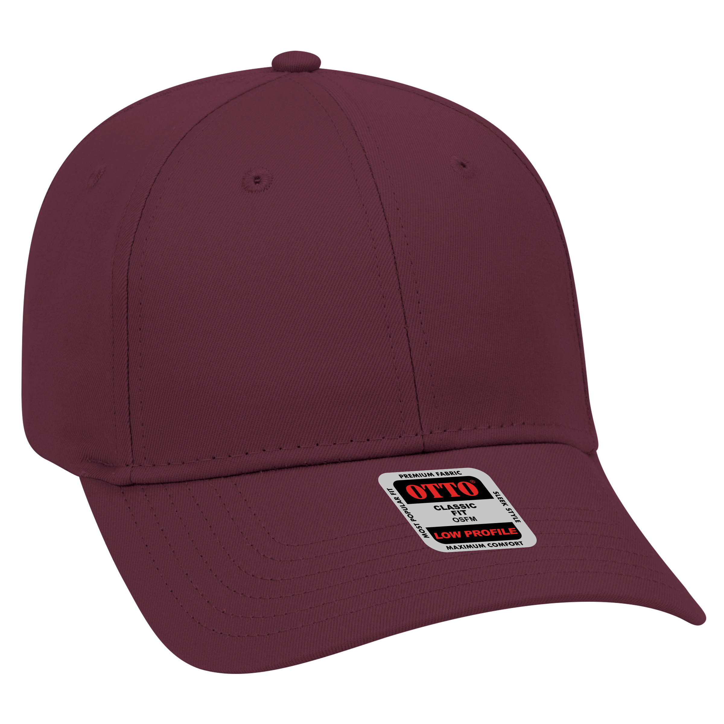 OTTO CAP® 6 Panel Low Profile Baseball Cap 87