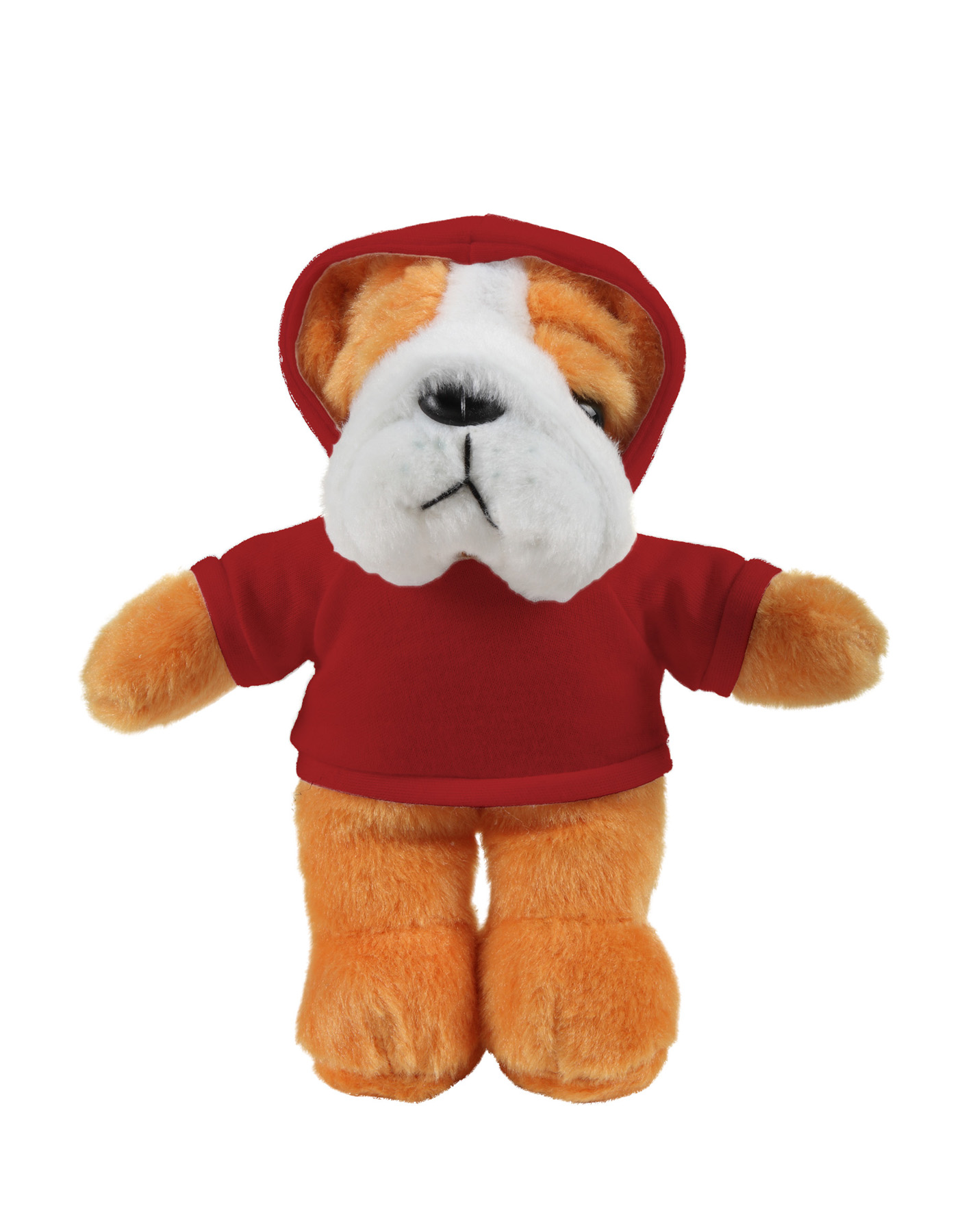 soft plush Bulldog with hoodie 16