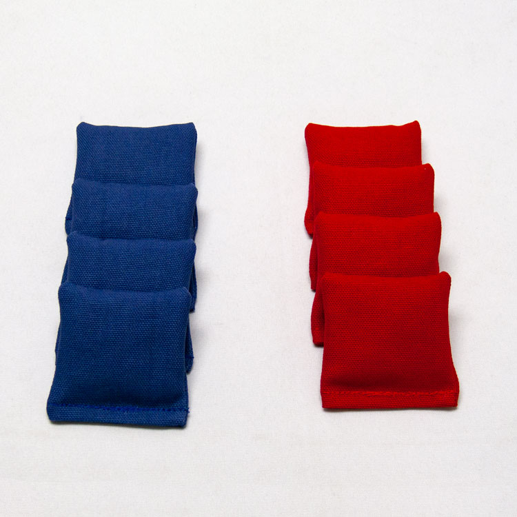 (8) Mini 2.5" Canvas Bag Toss Bags 1