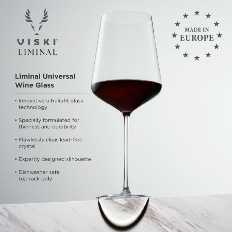 Viski® Reserve Liminal Ultralight Universal Wine Glass 7