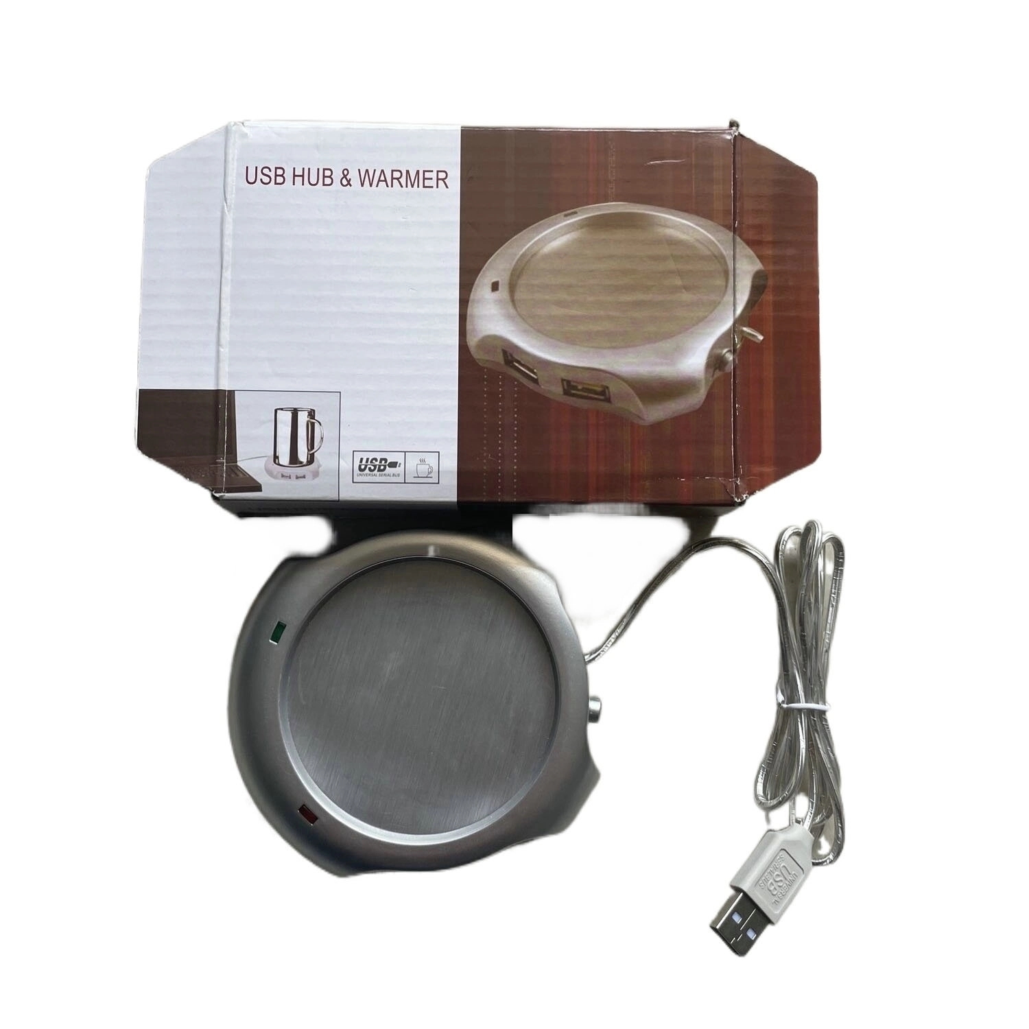 Heating Coaster Warmer Mug With 4 USB Ports 5