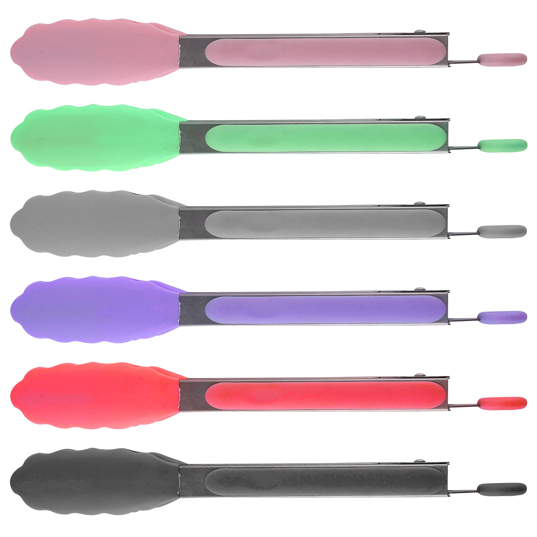 Silicone Tong with Many Color Choices, Optional Cooking Utensil Set 3