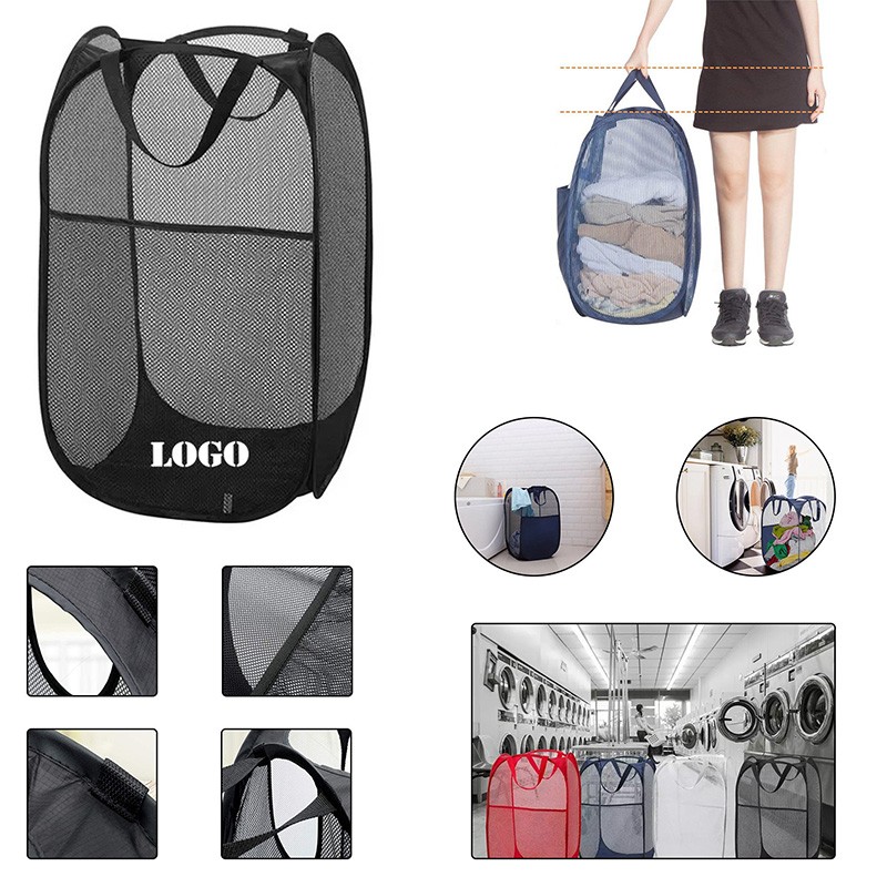 Mesh Popup Laundry Hamper 2