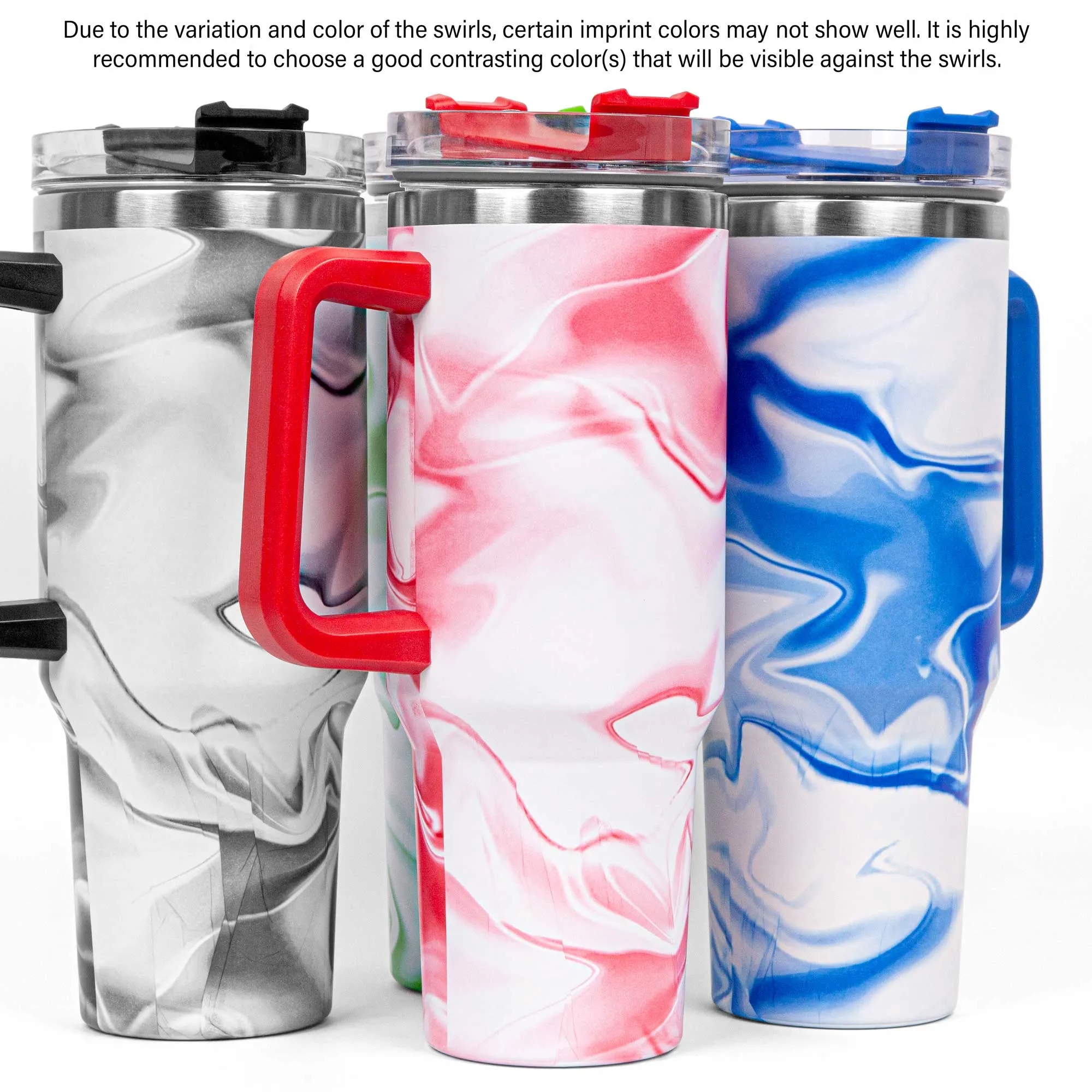 The Hippo Swirl Mug 40 oz. 4