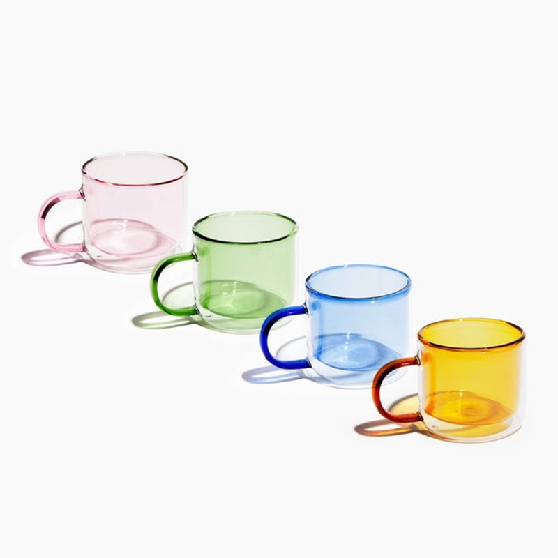 Double Wall Glass Coffee Cup 2