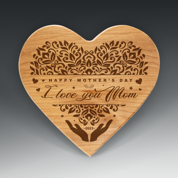 Alder Heart Plaque 3