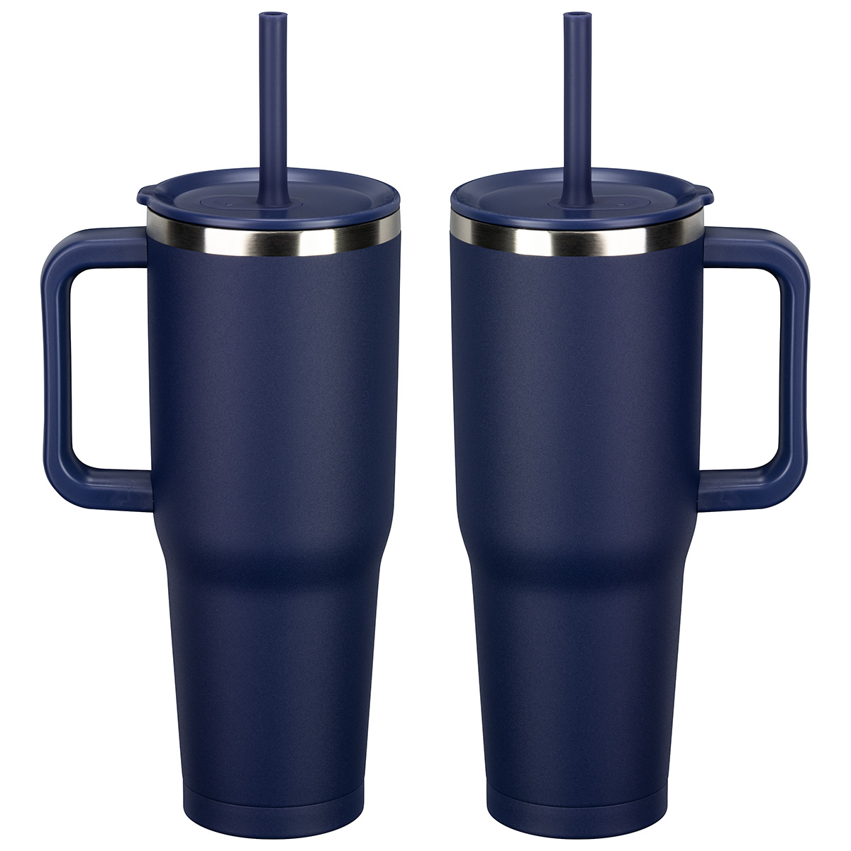 SENSO® Summit 40 oz Insulated Stainless Steel Travel Mug with Press-In Straw Lid 82