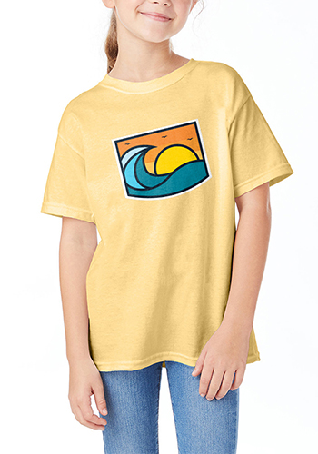 5.2 oz 100% Cotton (preshrunk) 63