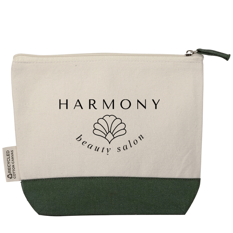 12oz. Rosewood Recycled Canvas Everyday Pouch 15