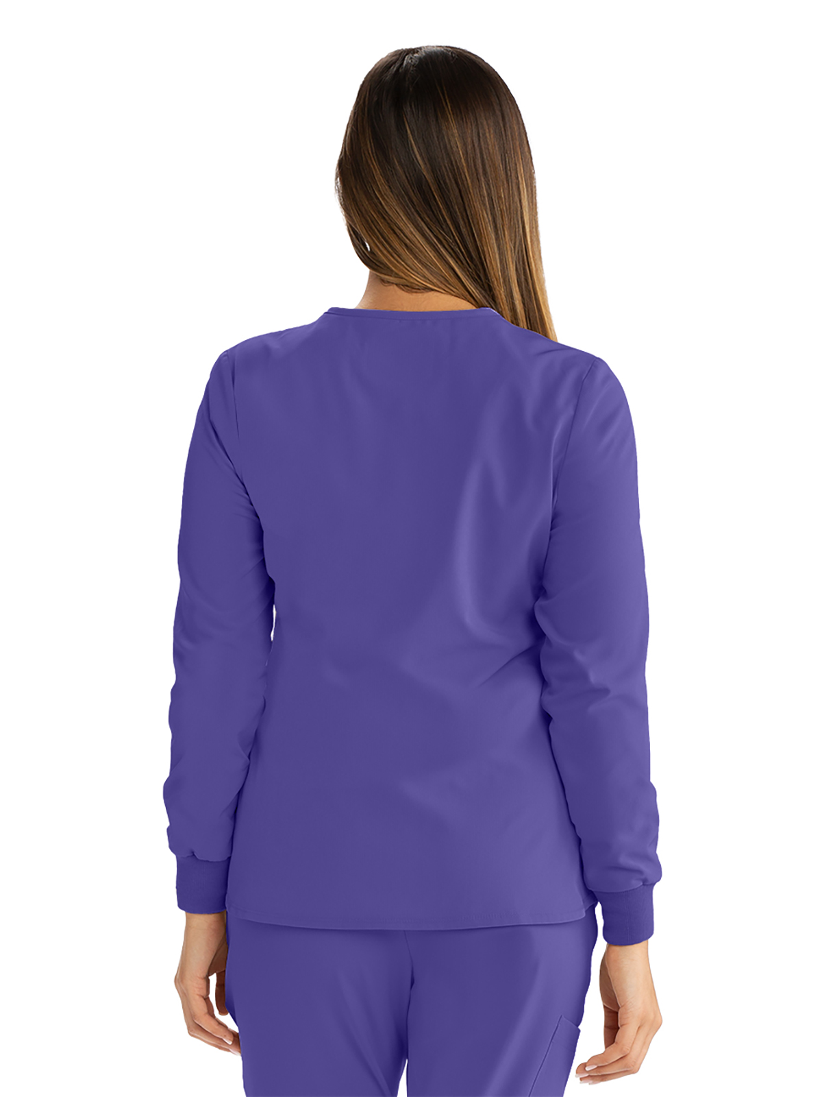 Skechers - Women's Two-Pocket Snap-Front Stability Warm-Up Scrub Jacket 47