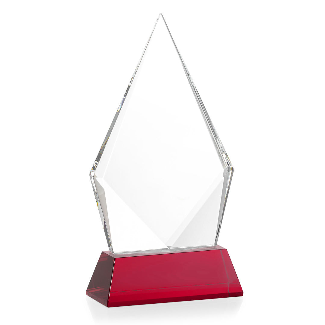 Shelton VividPrint™ Award on Newhaven Base - Red 6