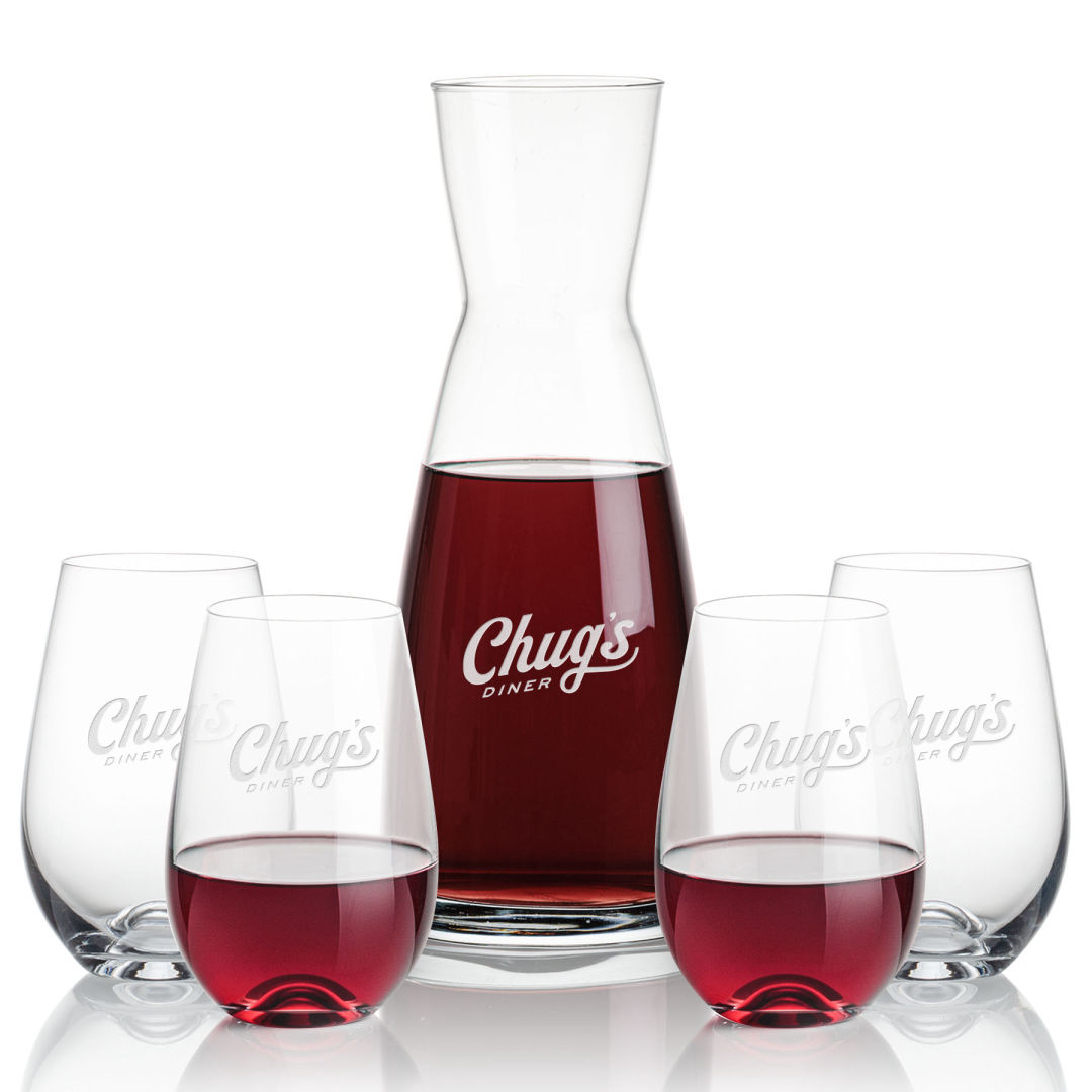 Winchester Carafe & Boston Stemless 6